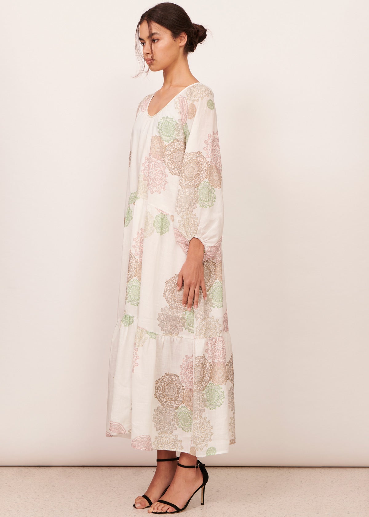 Ines Maxi Dress - Ivory