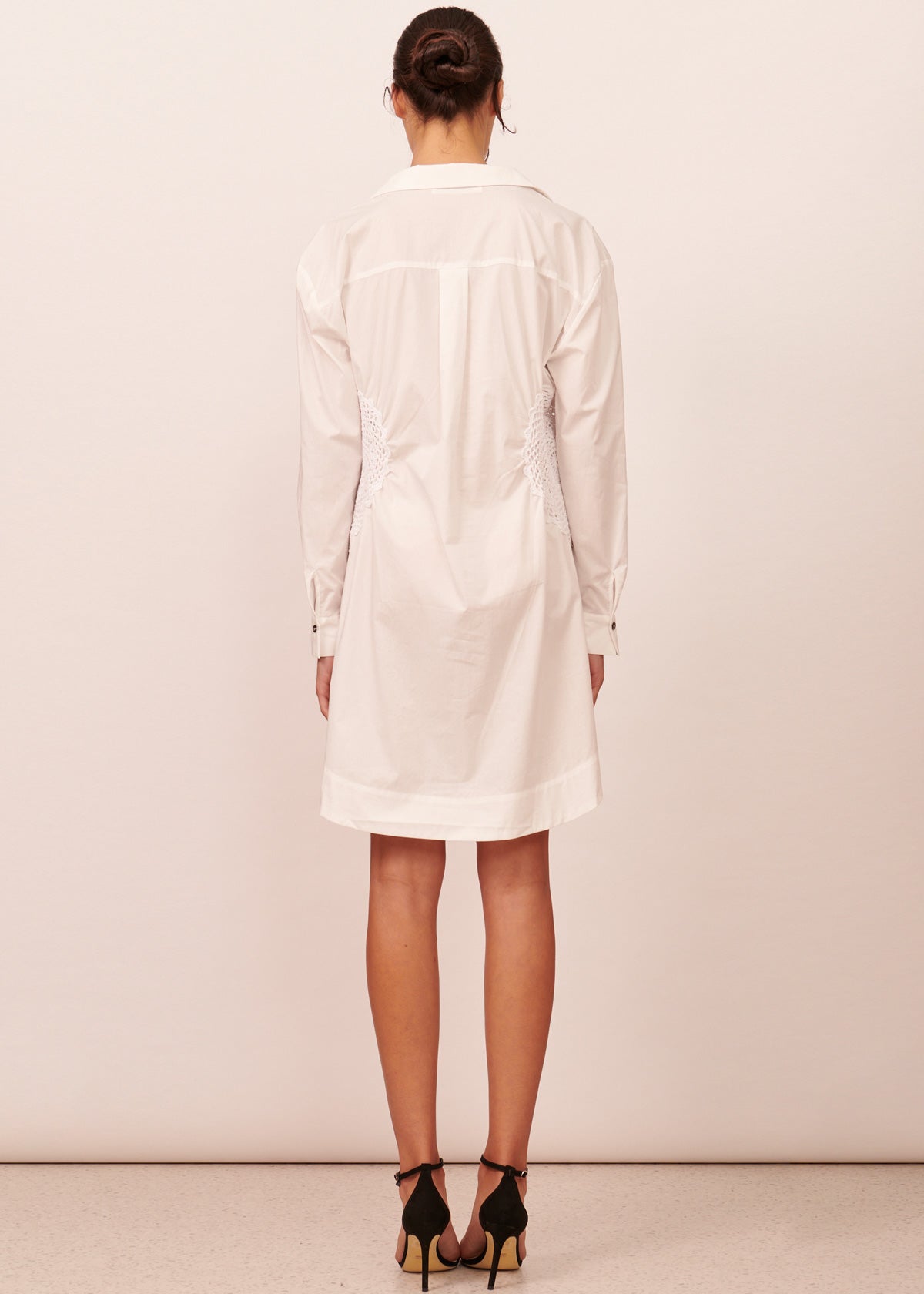 Anais Shirt Dress - White