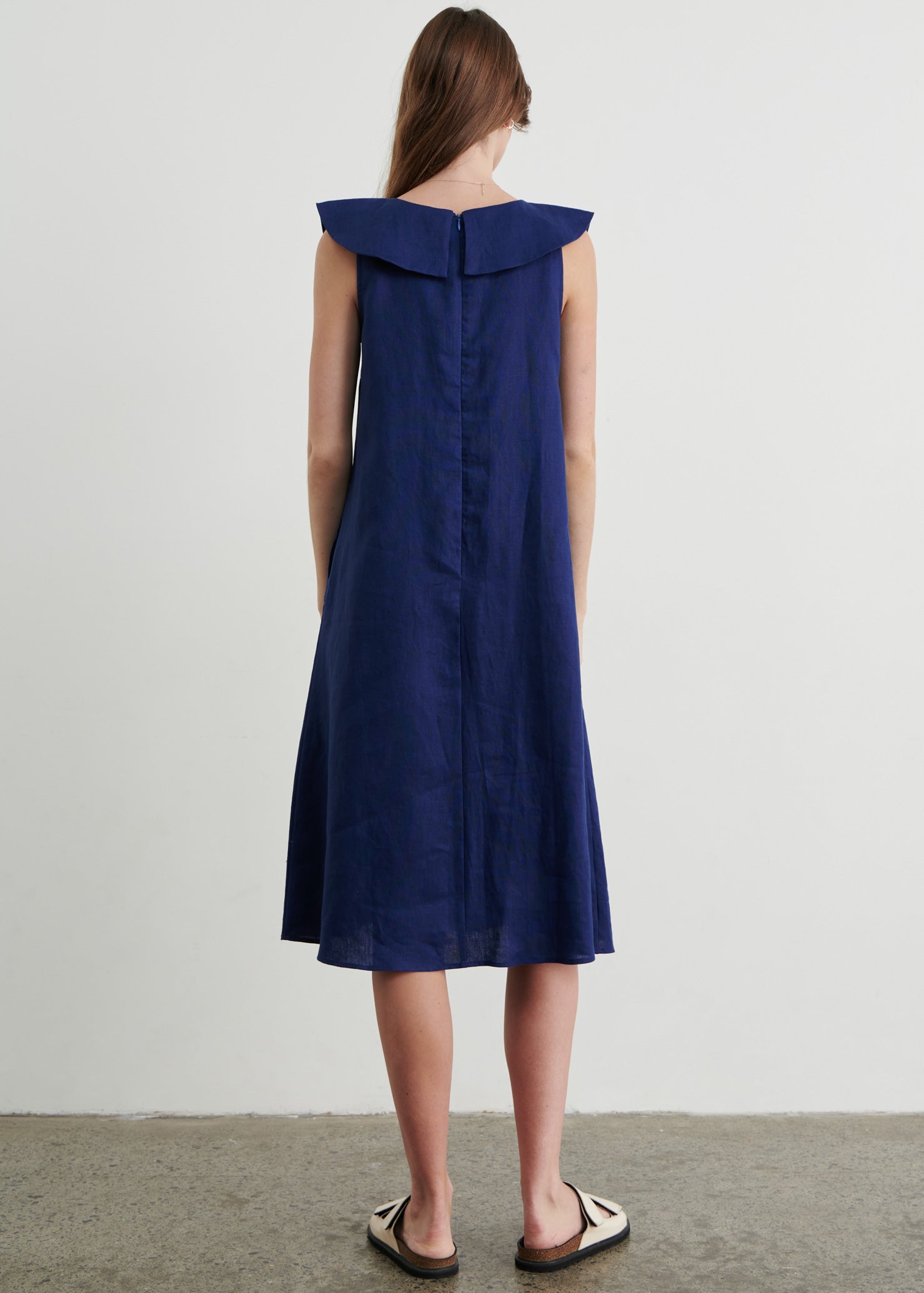 Tess Pocket Dress - Blue